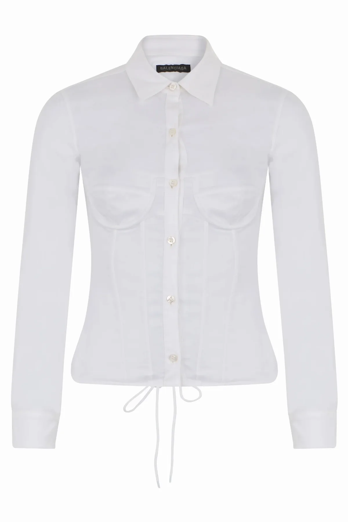 Cotton Long-Sleeve Shirt by Balenciaga
