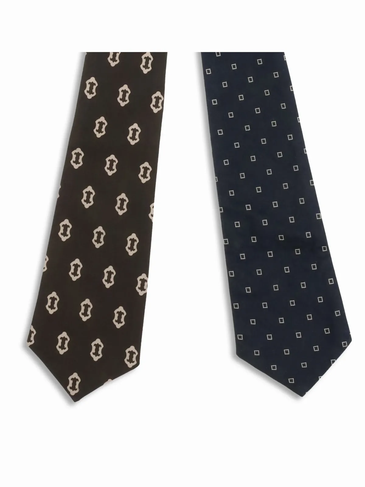 Reversible Print Cotton Tie Belt by Di Stavnitser