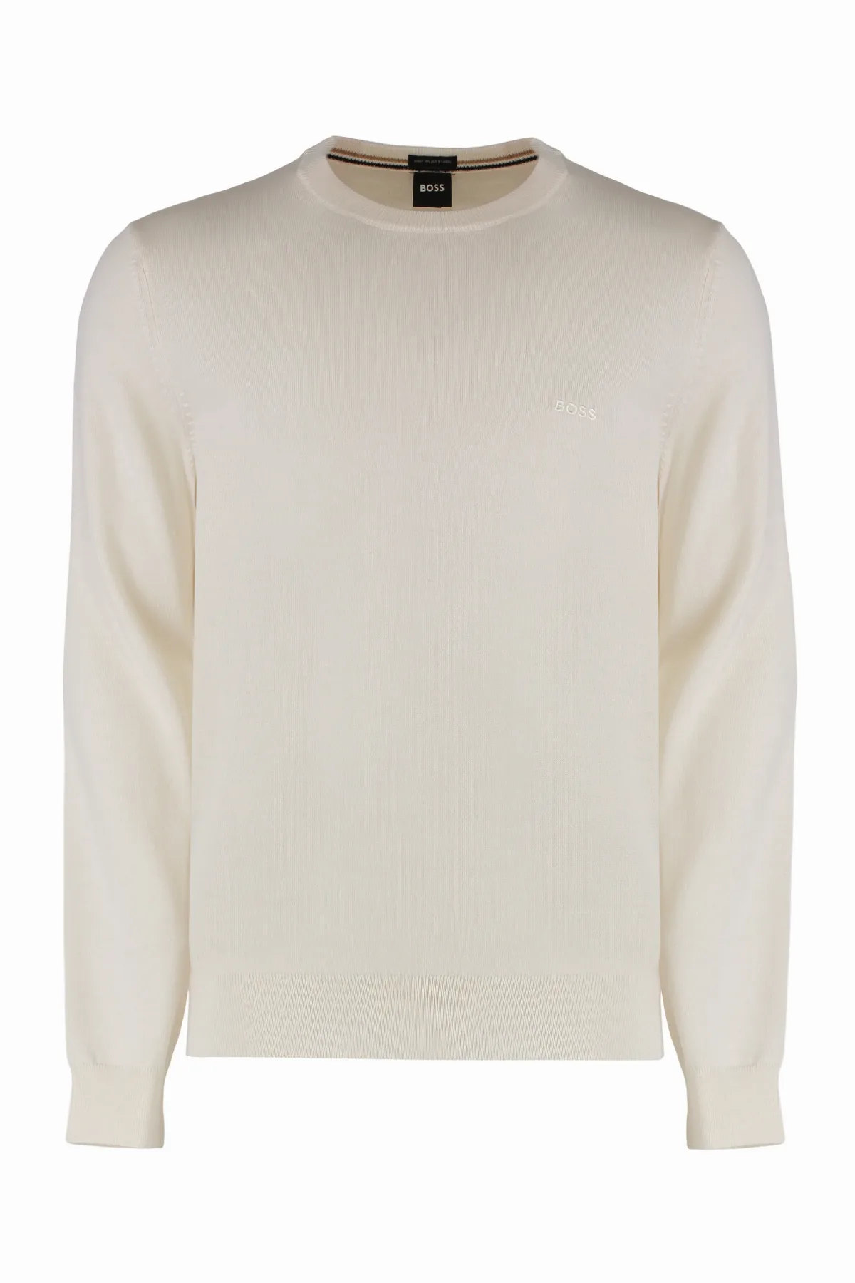 Virgin Wool Crew-Neck Sweater by Hugo Boss