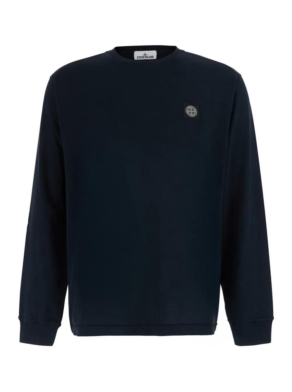 Logo-Patched Cotton Sweatshirt by Stone Island