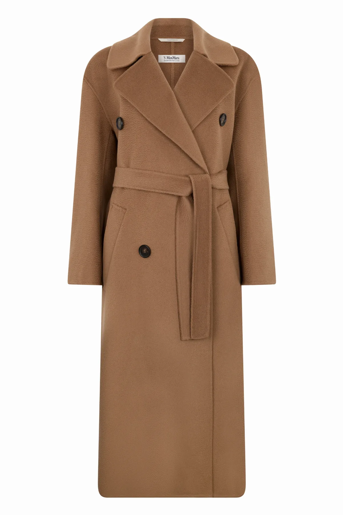 Virgin Wool and Cashmere Blend Coat