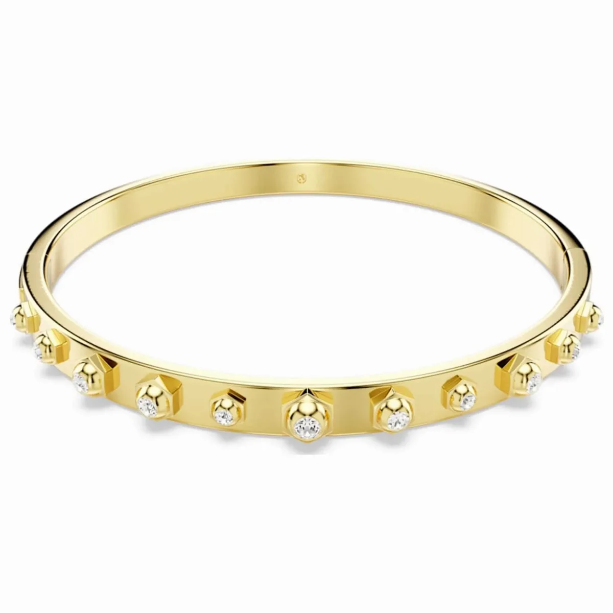 Crystal-Studded Gold Bracelet by Swarovski