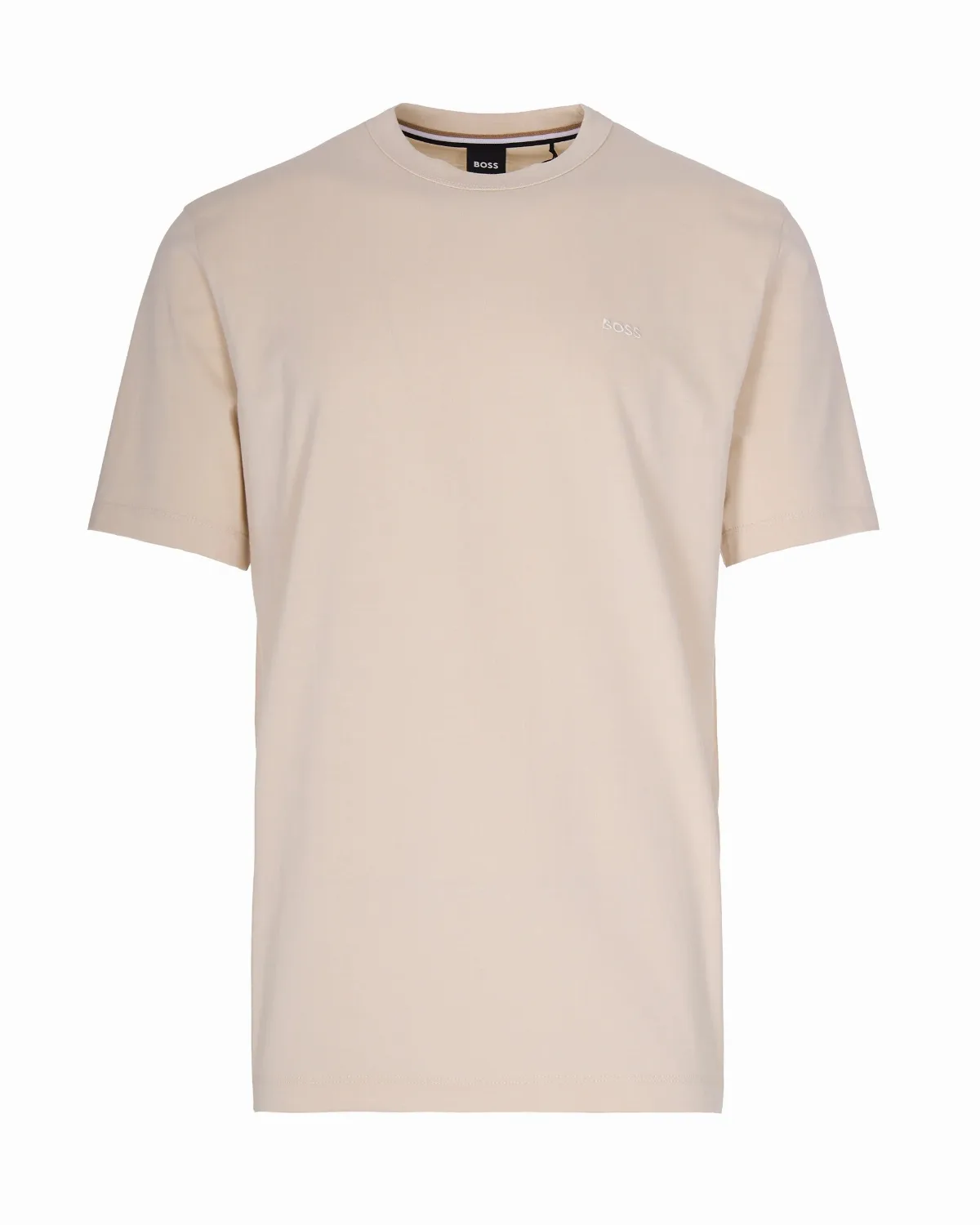 Embroidered Logo Cotton T-Shirt by Hugo Boss