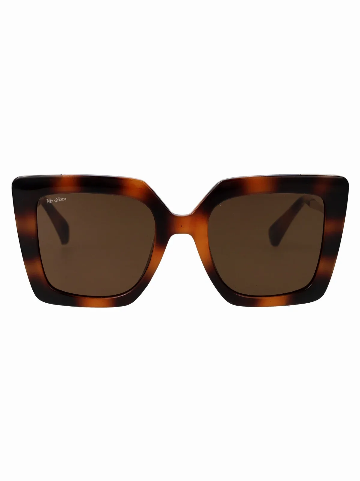 MM0051 Tortoiseshell Injected Sunglasses by Max Mara