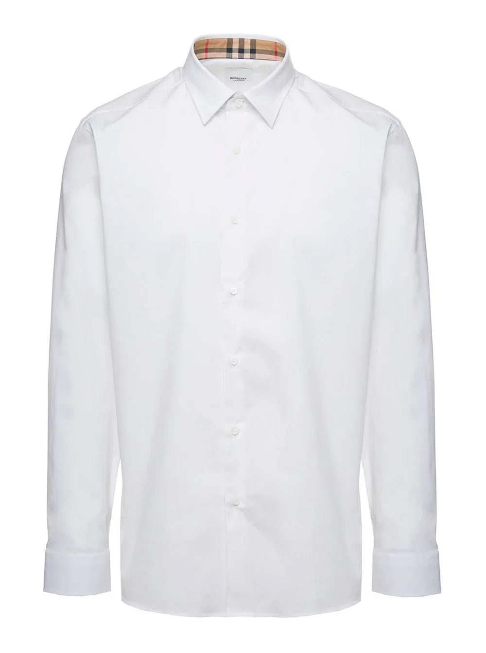 Stretch Cotton Shirt by Burberry
