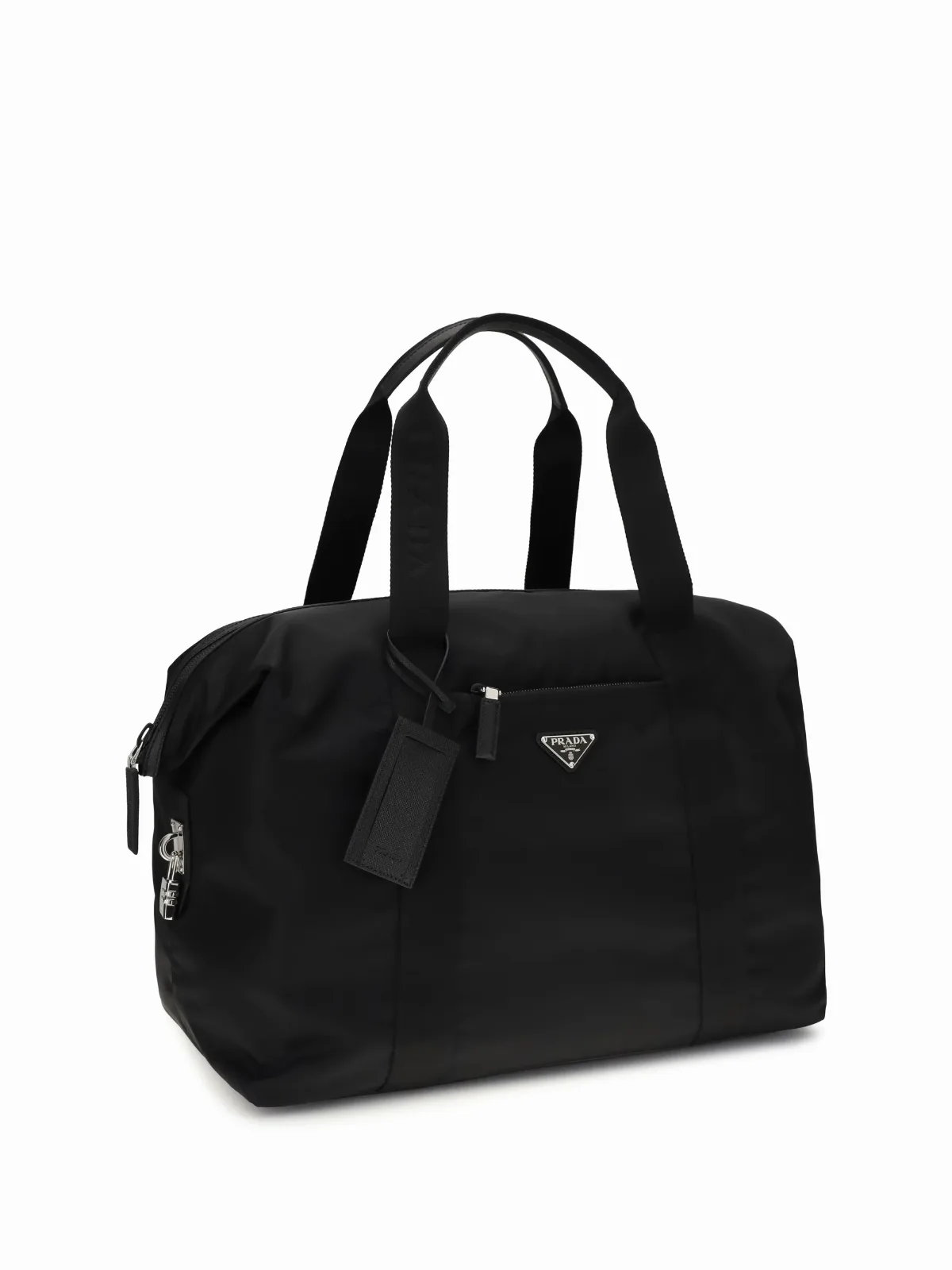 Calf Leather Travel Bag by Prada
