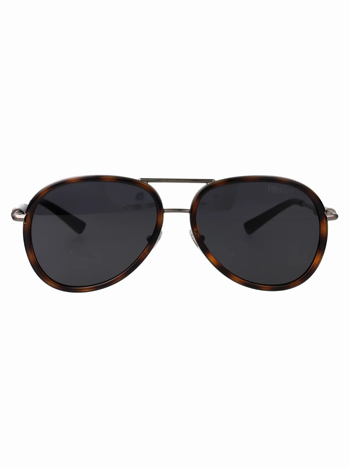 0VE2260 Aviator Metal Sunglasses by Versace