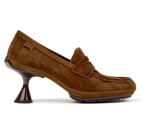 Suede Loafer Flat by Camper