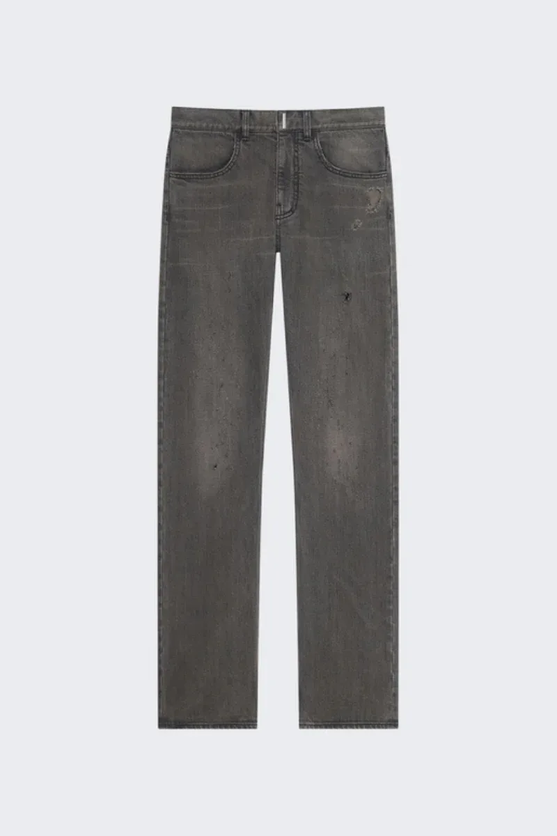 Straight Fit 5-Pocket Jeans by Givenchy