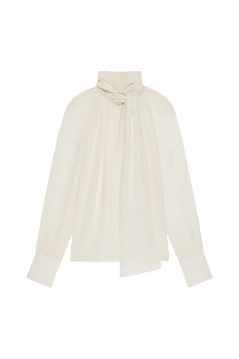 Knot Collar Blouse by Givenchy