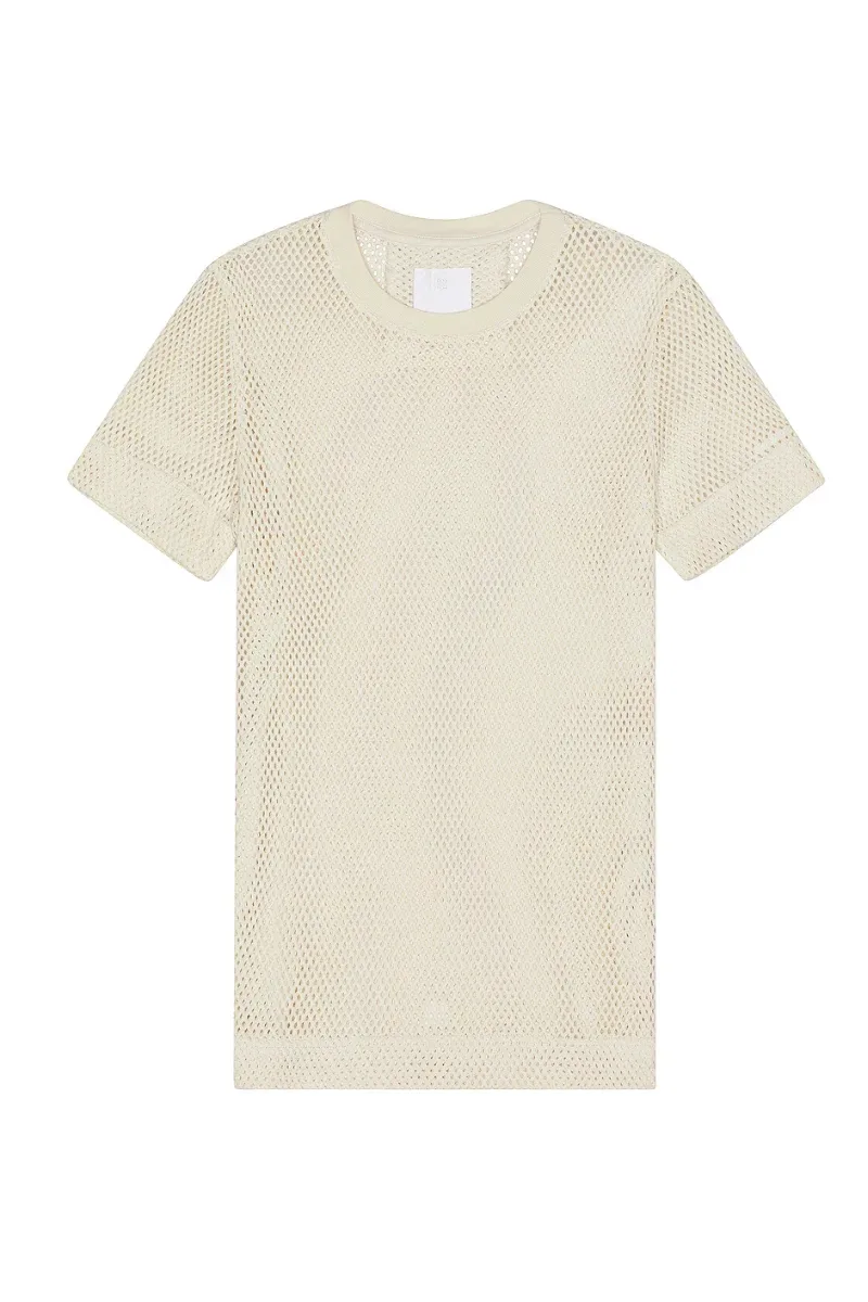 Mesh Cotton T-Shirt by Givenchy