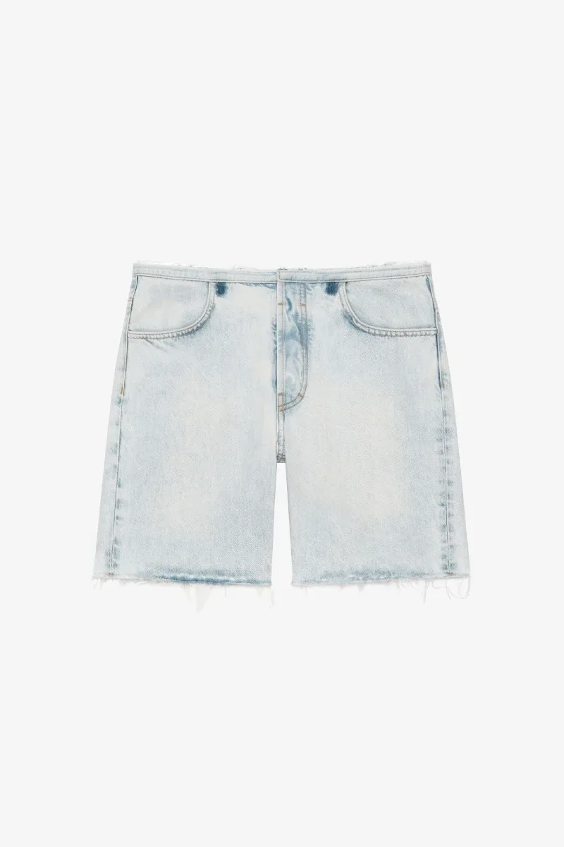Cutout Belt Low-Rise Denim Shorts by Givenchy