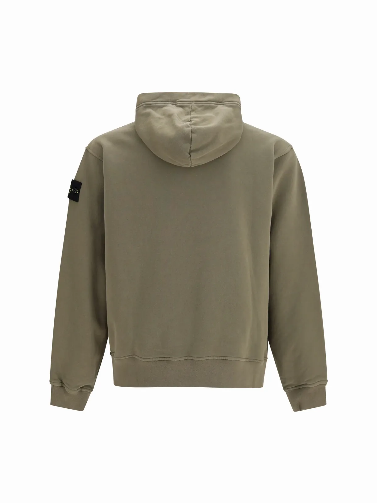 Button-Fastening Hood Hoodie by Stone Island