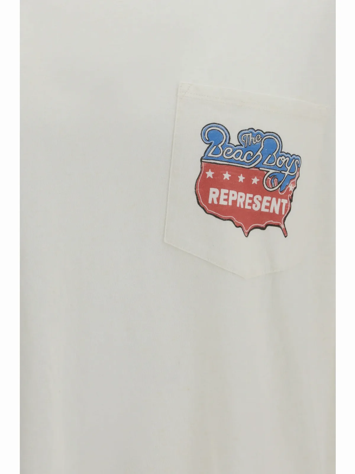 Logo-Embroidered Graphic T-Shirt by Represent