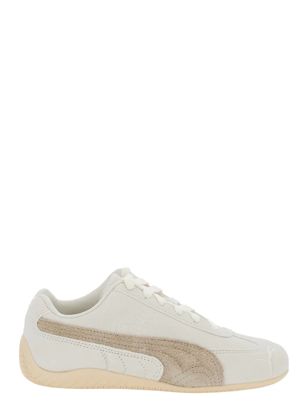 Logo-Print Leather Sneaker by Puma