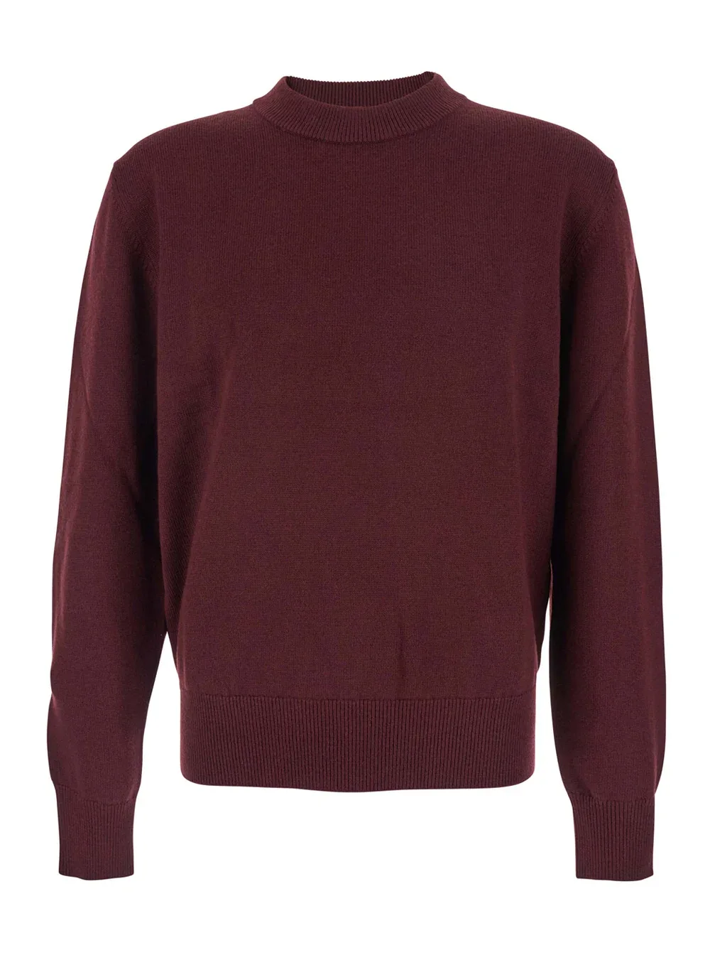 Crew Neck Wool Blend Sweater by Sunflower