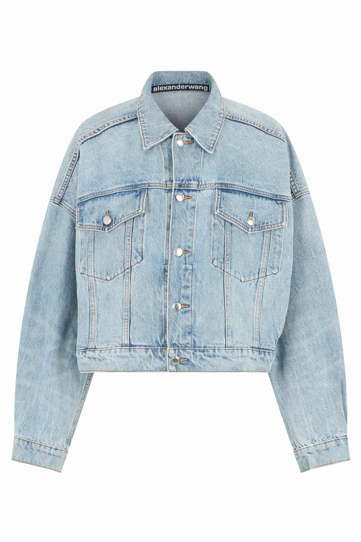 Cropped Denim Jacket by alexander wang