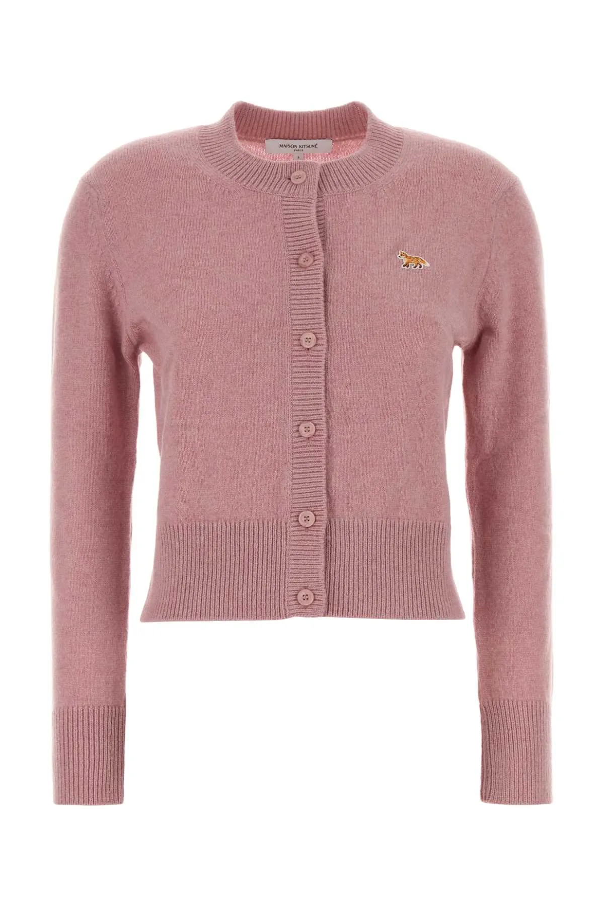Lambswool Cardigan by Maison Kitsune