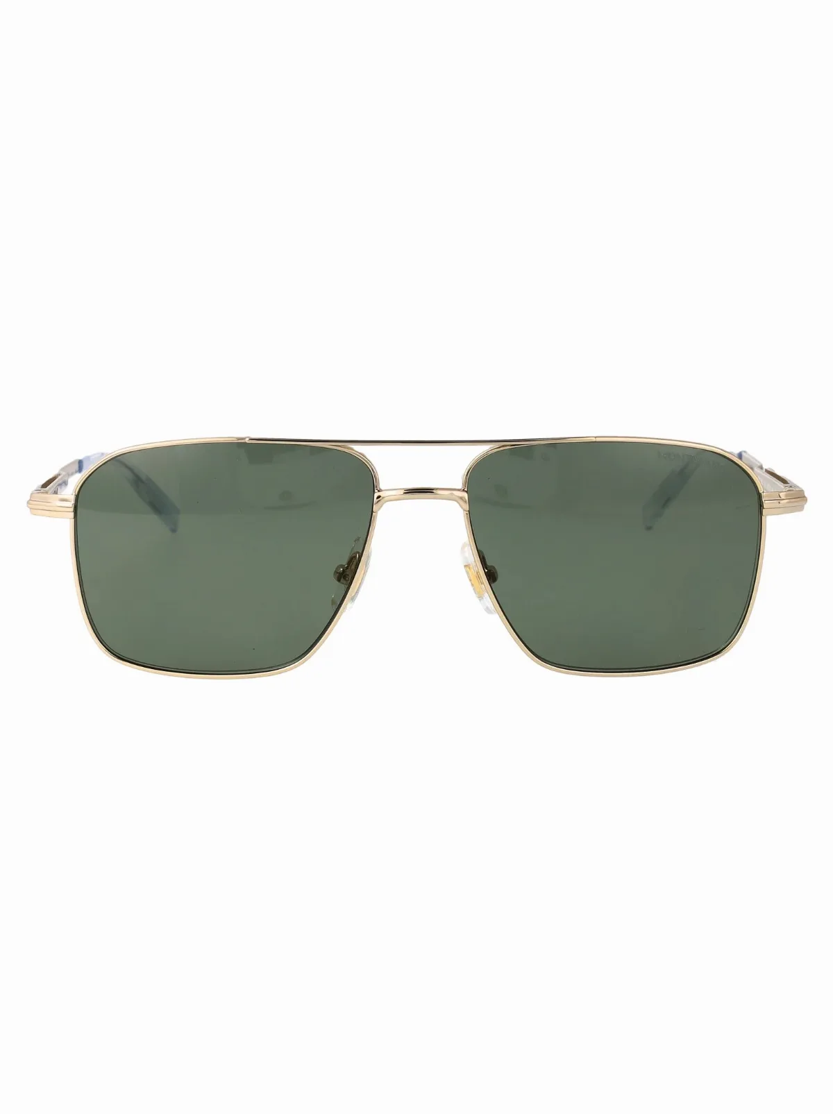 MB0278S Metal Aviator Sunglasses by Montblanc