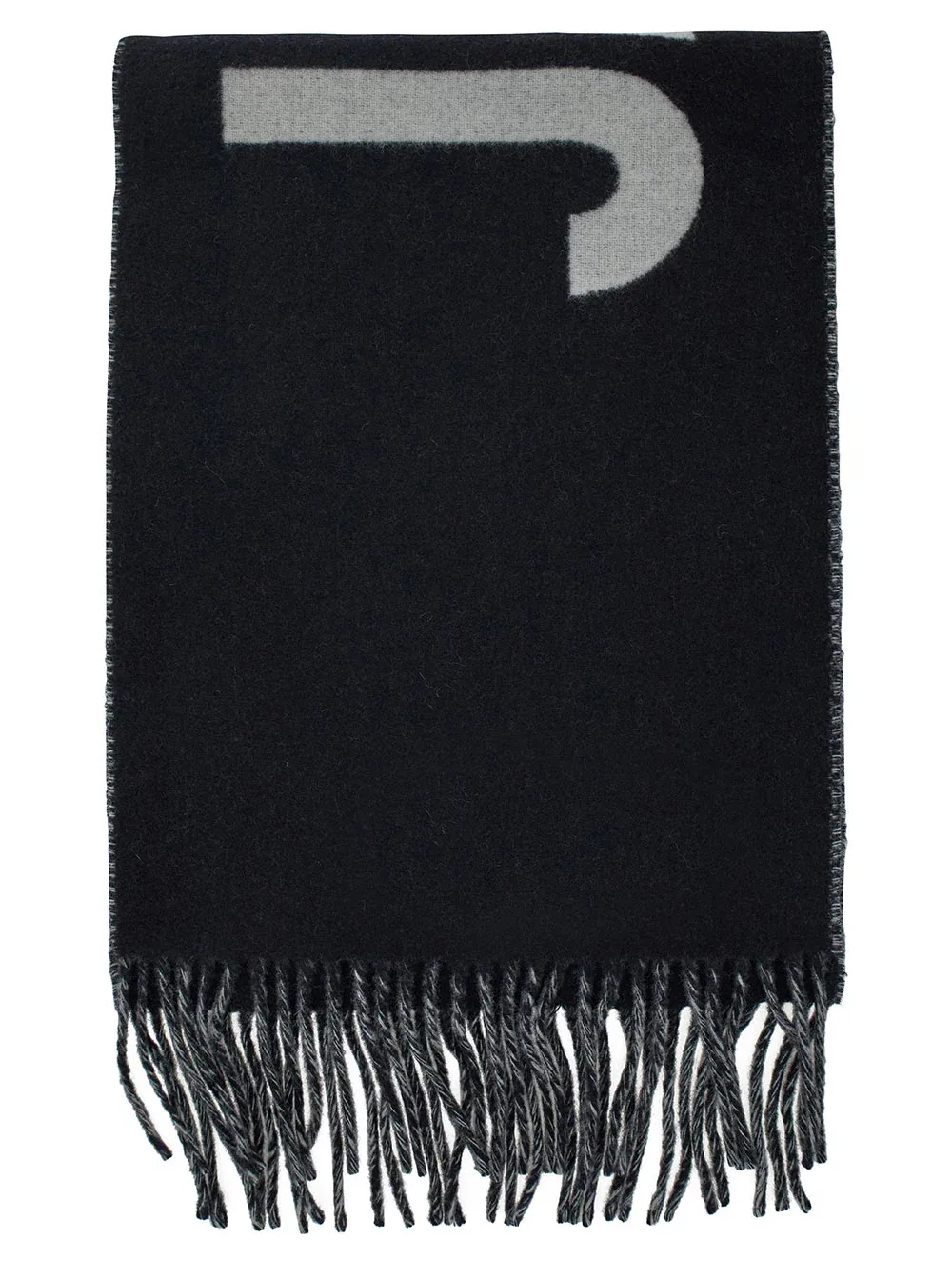 Logo-Embroidered Wool Scarf by Jacquemus