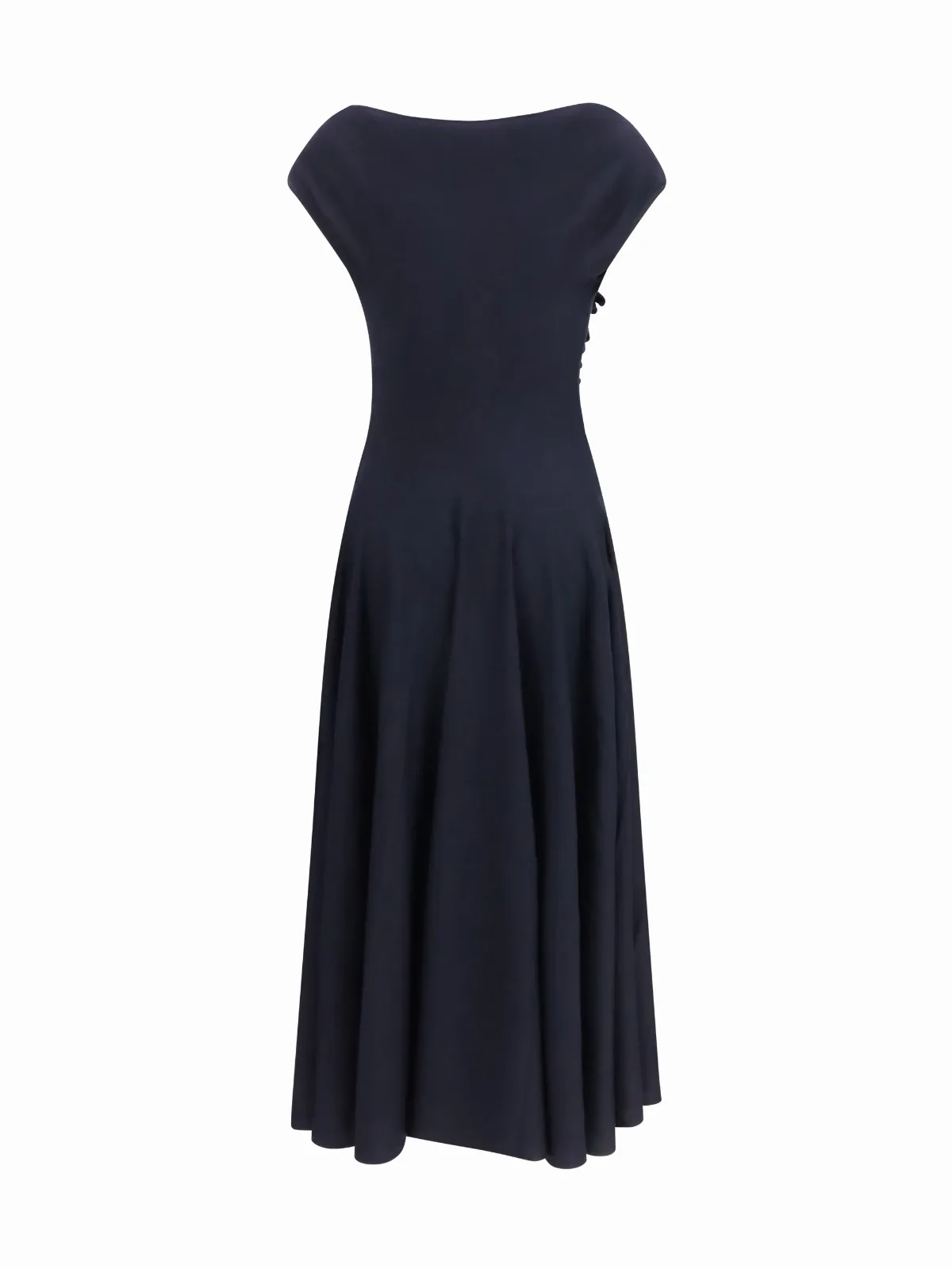 Sculptural Wool Fleece Dress by alaia