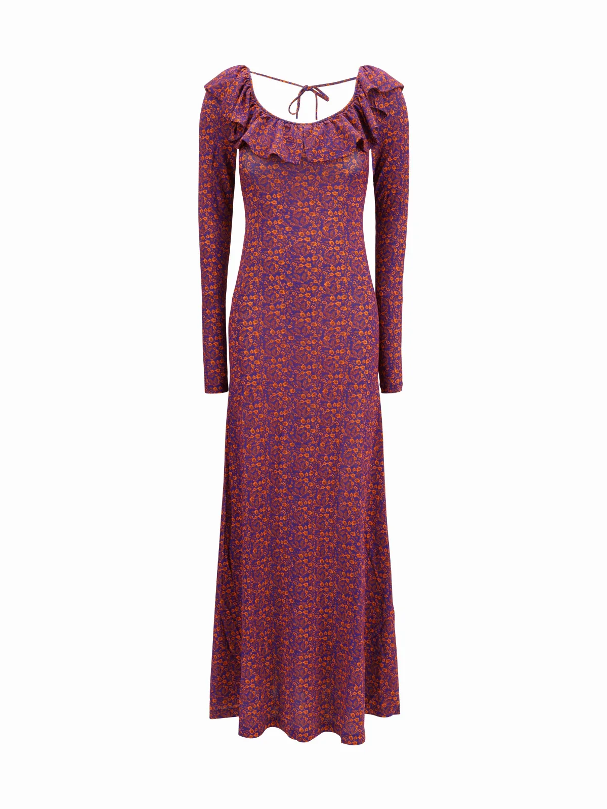 Floral-Print Jersey Dress by Kristina Ti
