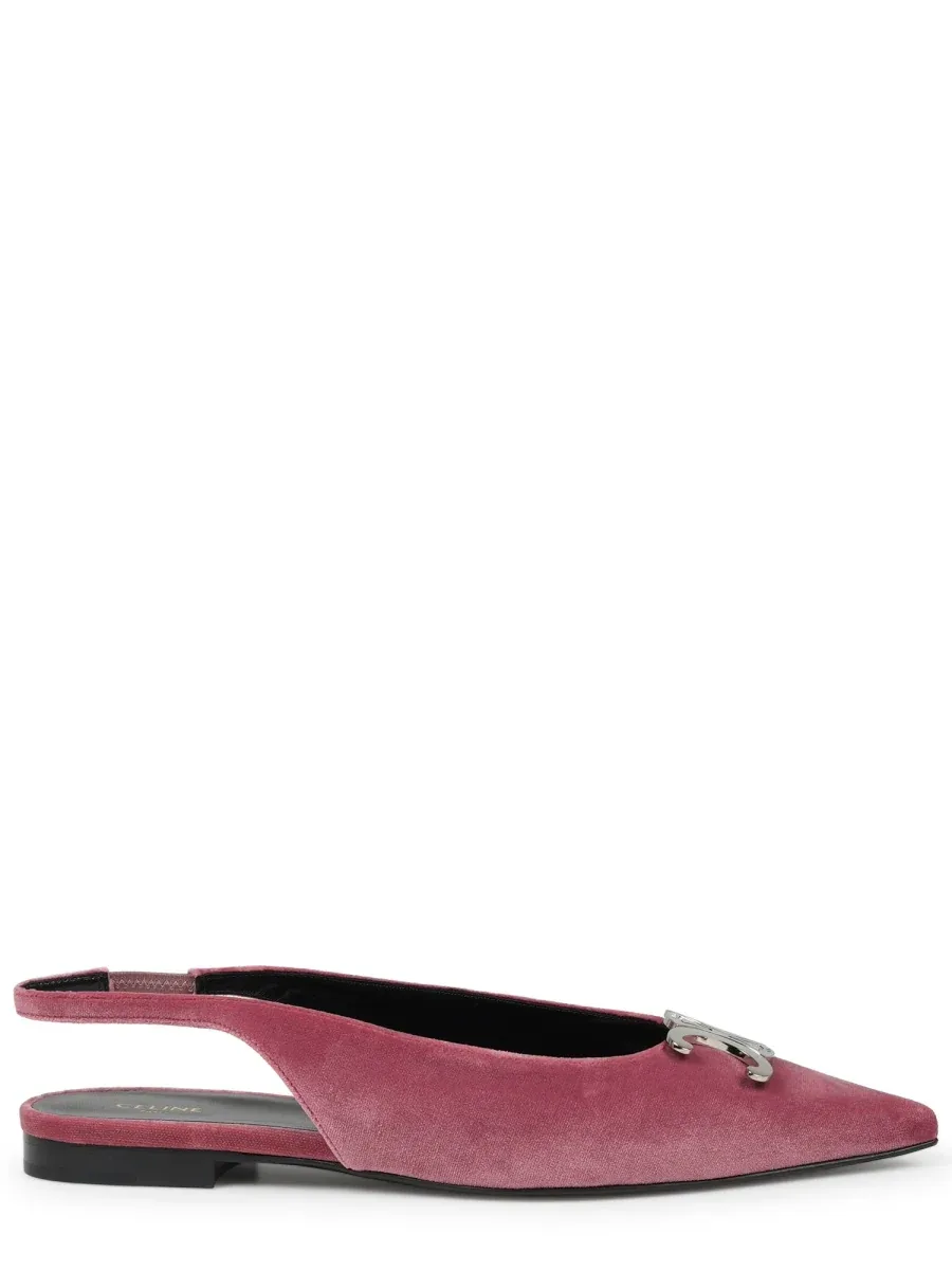 Alma Triomphe Slingback Flat by Celine