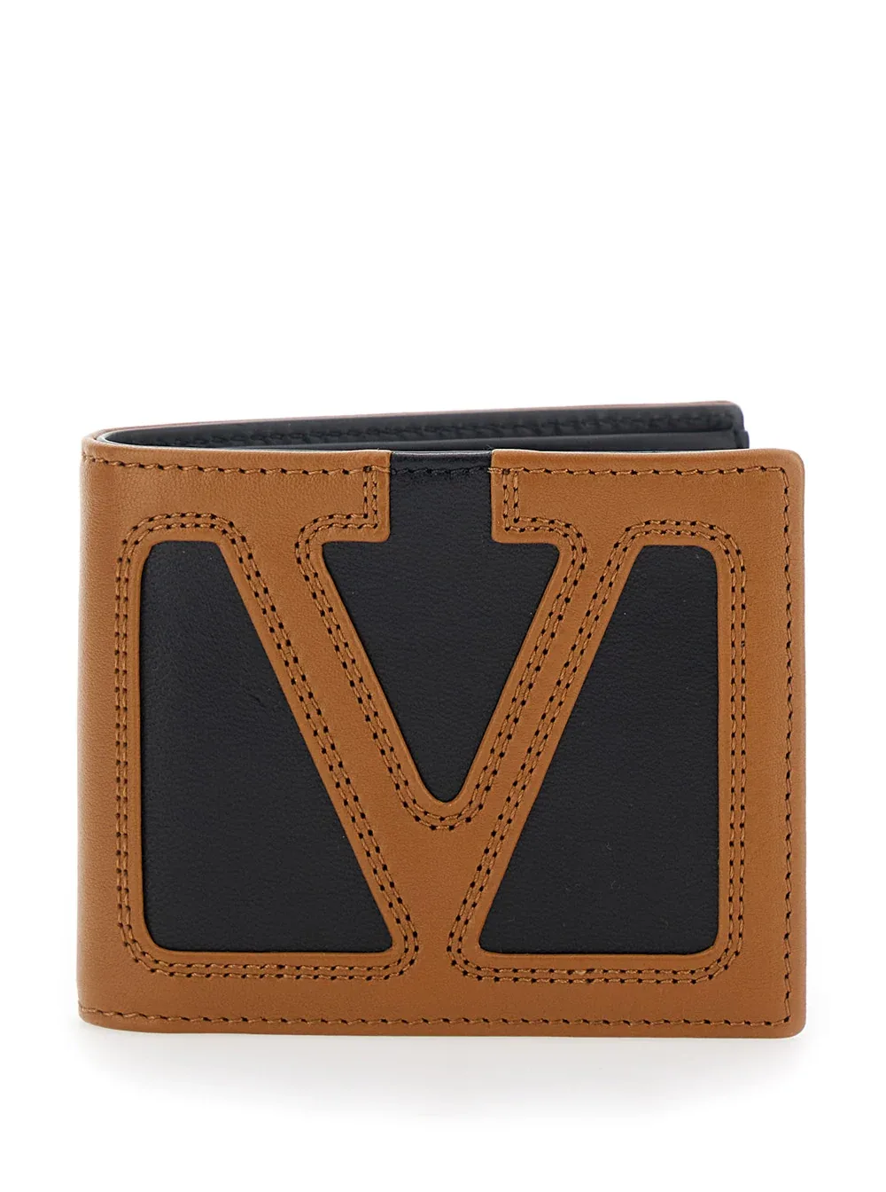 Maxi VLogo Bi-Fold Wallet by Valentino Garavani