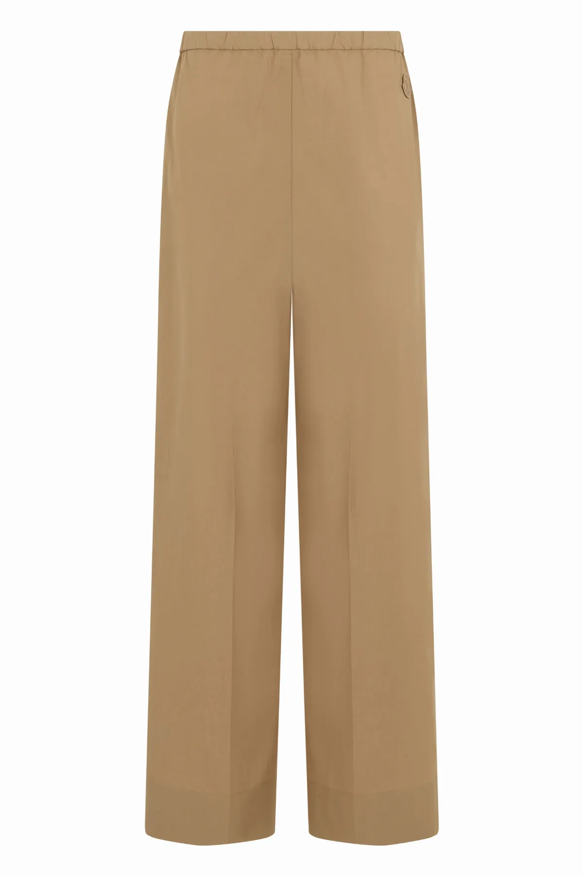 Wide-Leg Cotton Trousers by Moncler