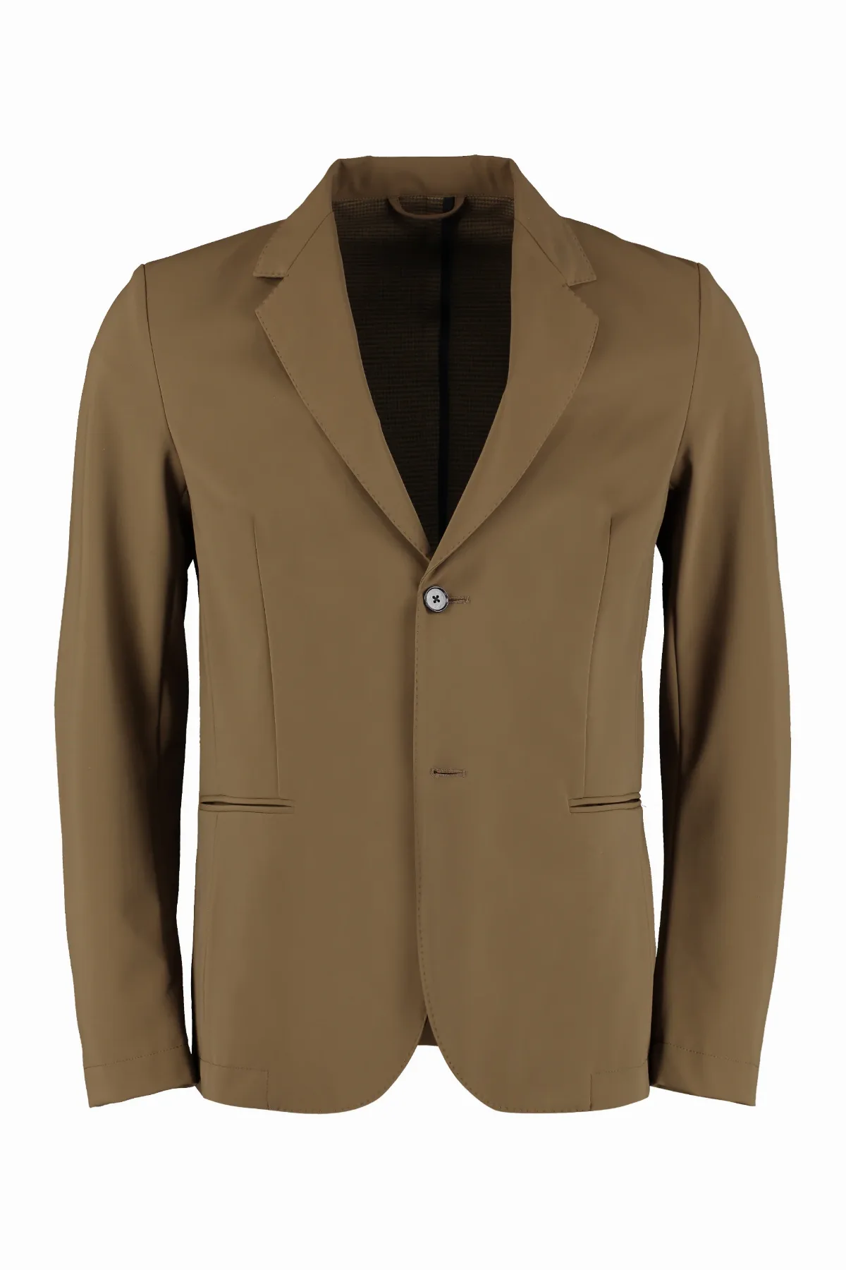 Single-Breasted Two-Button Blazer