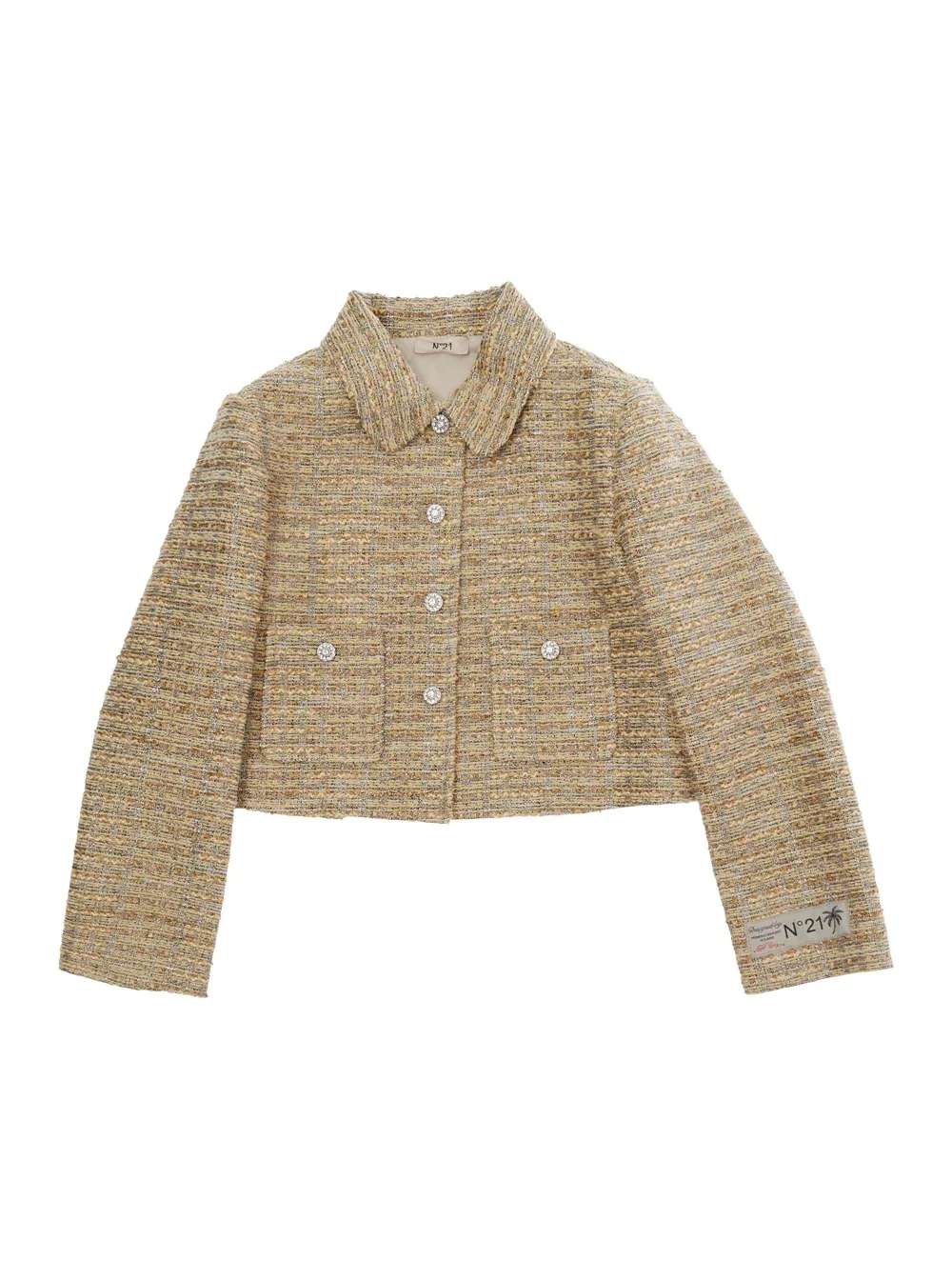 Metallic Tech Blazer by Nº21