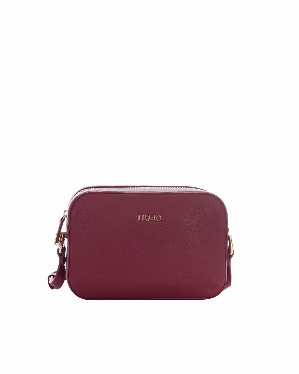 Pebbled Eco-Leather Camera Case Shoulder Bag by Liu Jo