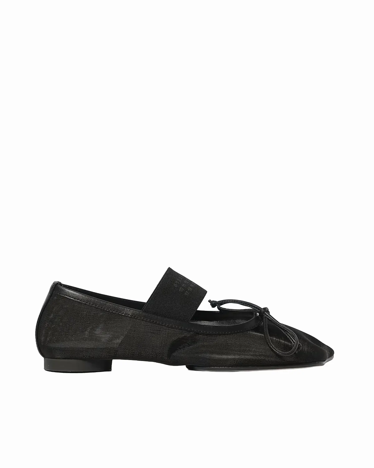 Nylon Mesh Ballet Flat by MM6 Maison Margiela