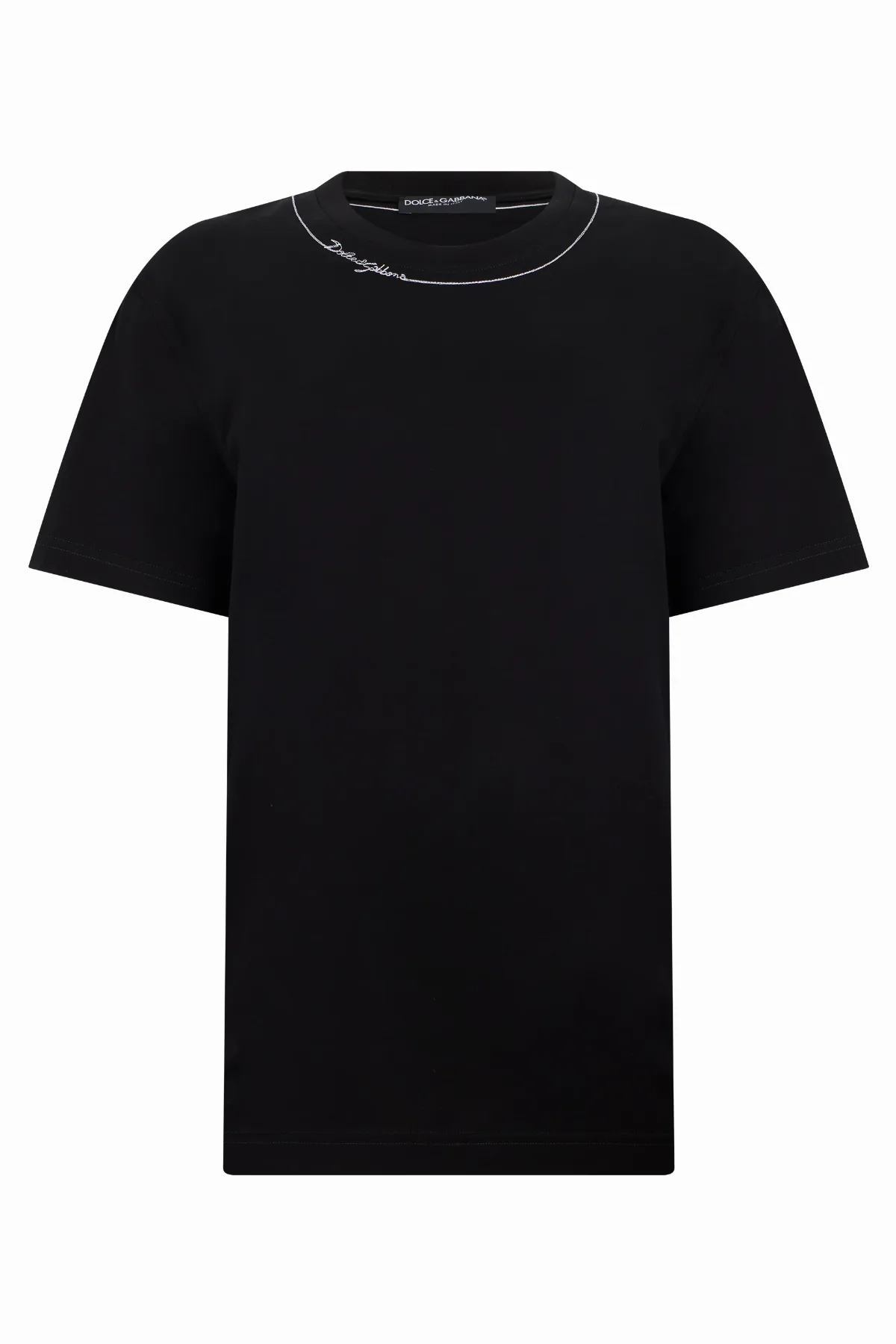 Short Sleeve Cotton T-Shirt by Dolce & Gabbana