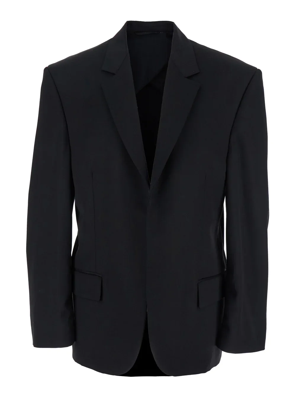 Wool Single-Breasted Blazer by Balenciaga