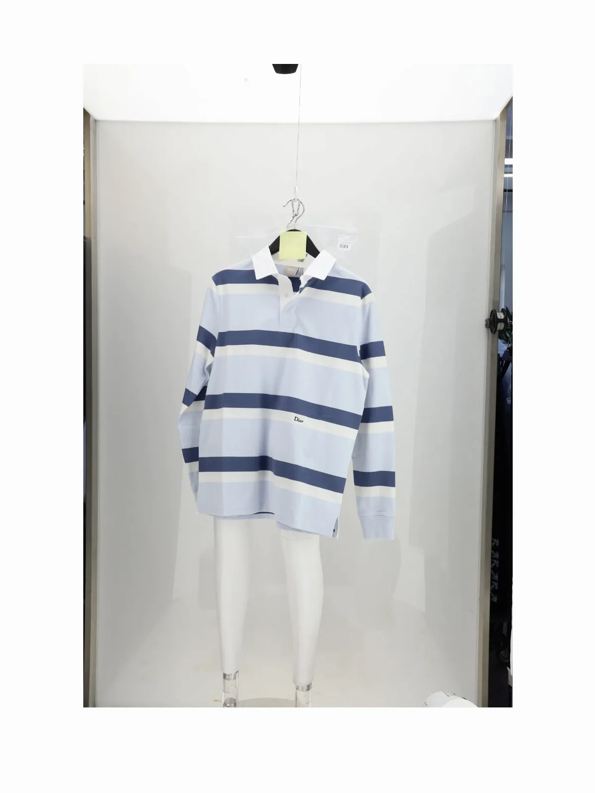 Striped Rugby Polo Shirt by Dior