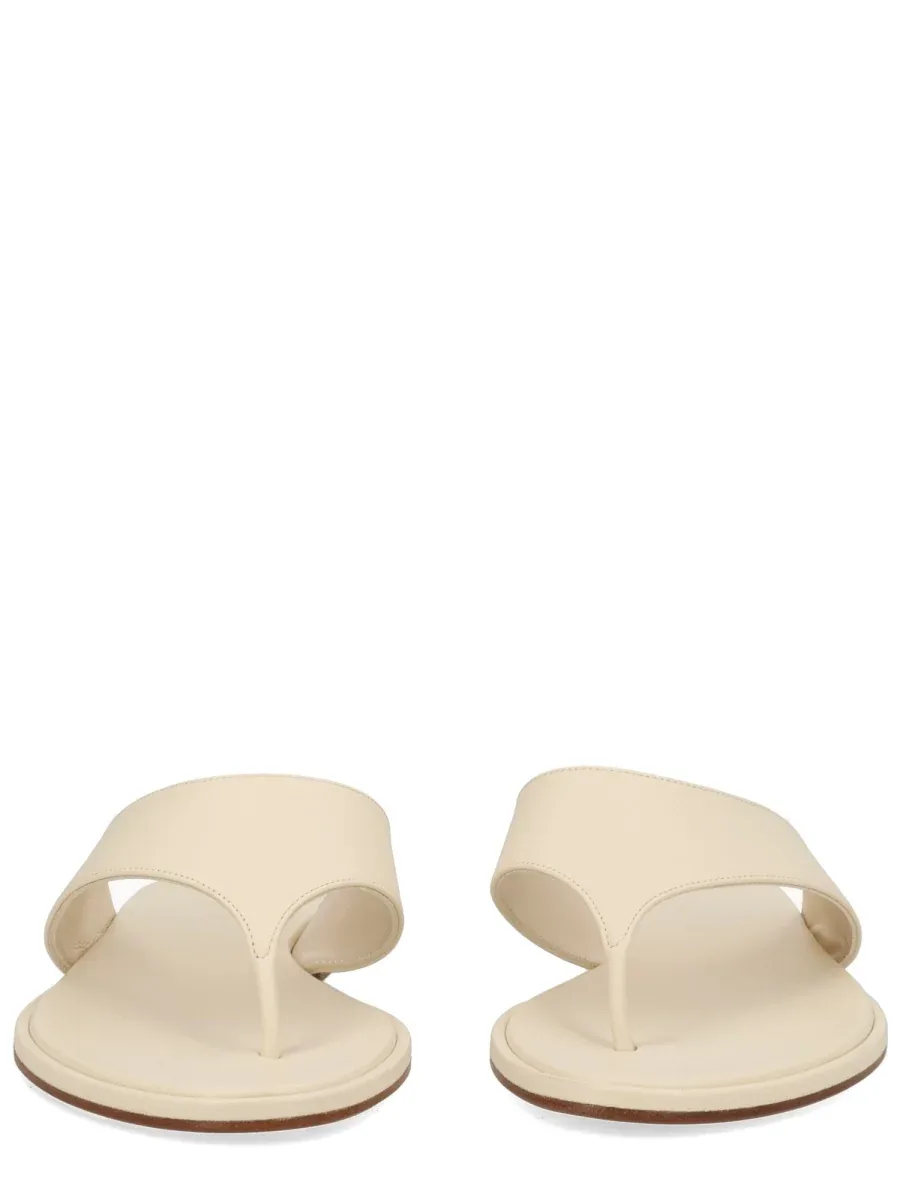 Leather Thong Sandal by Aeyde