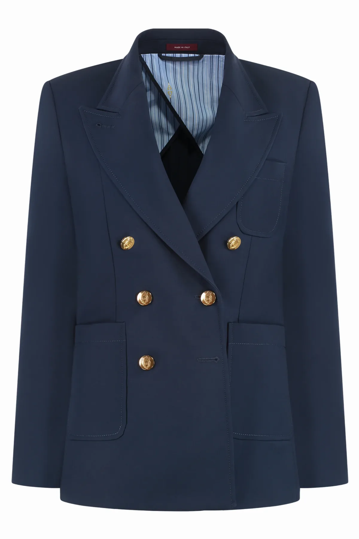 Double-Breasted Cotton Blazer by Gucci