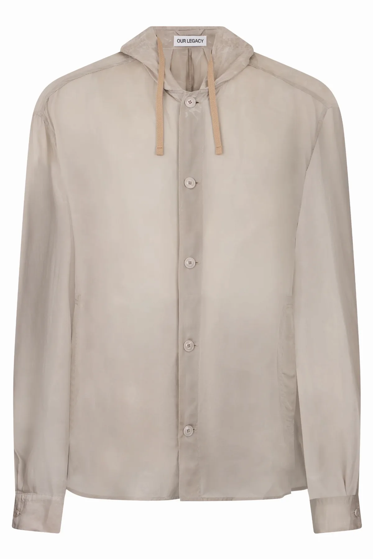 Waxed Cuprammonium Rayon Shirt by Our Legacy