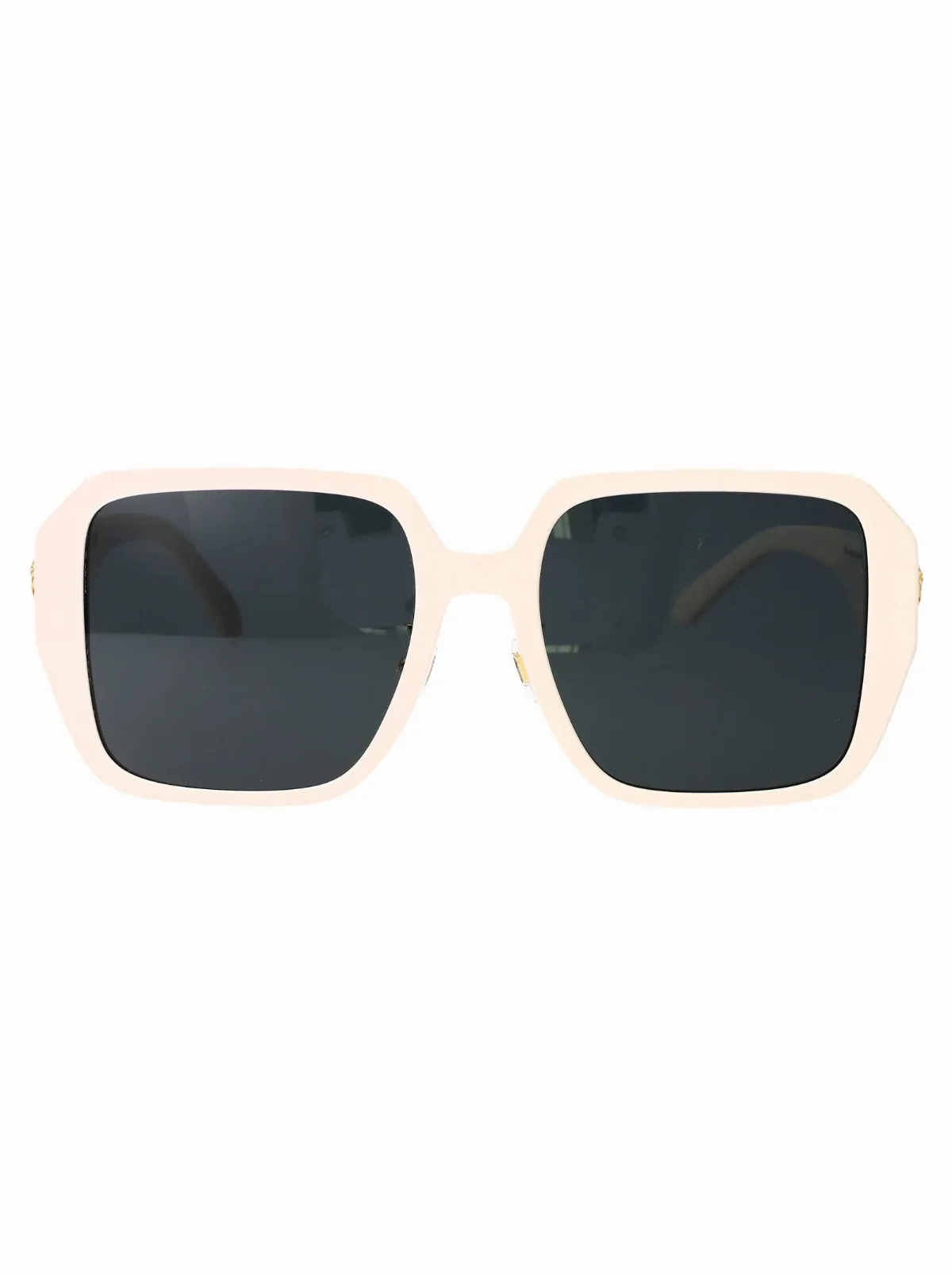 0VE4472D Ivory Acetate Square-Frame Sunglasses by Versace