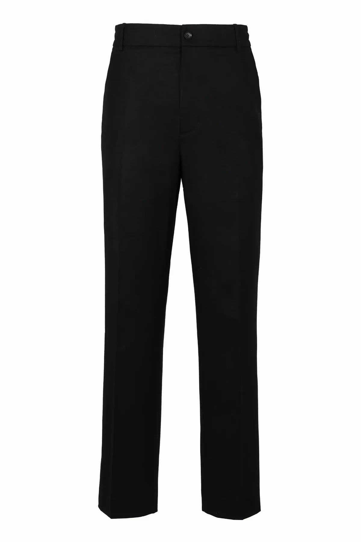 Virgin Wool Flannel Trousers by Moncler