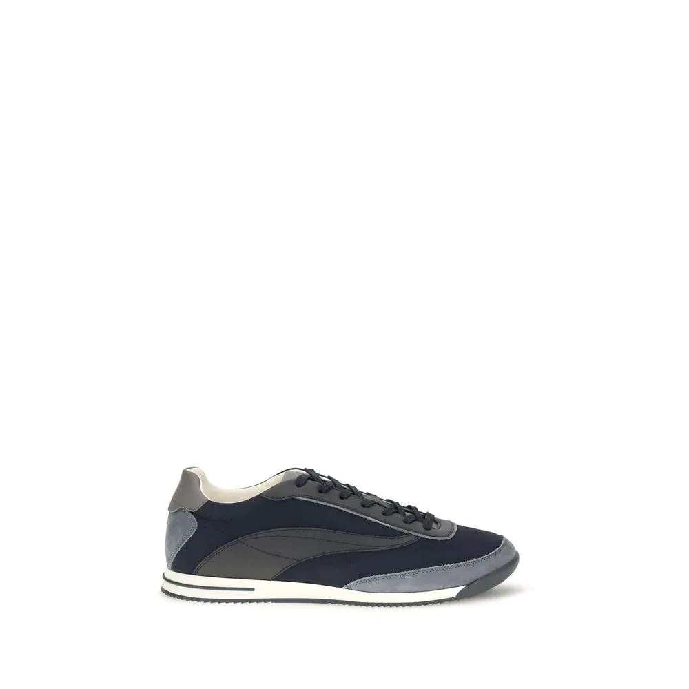 Suede Lace-Up Sneaker by BRUNELLO CUCINELLI