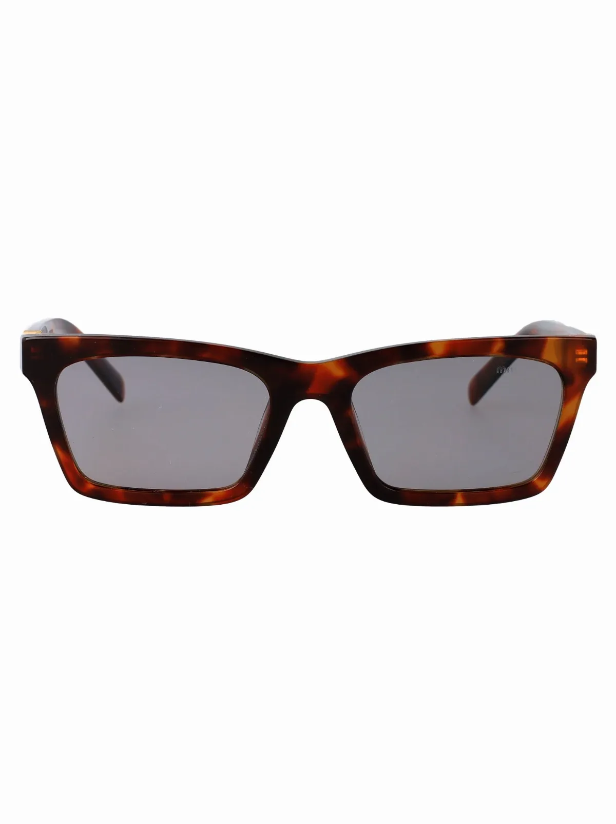 0MU Tortoiseshell Acetate Sunglasses by Miu Miu