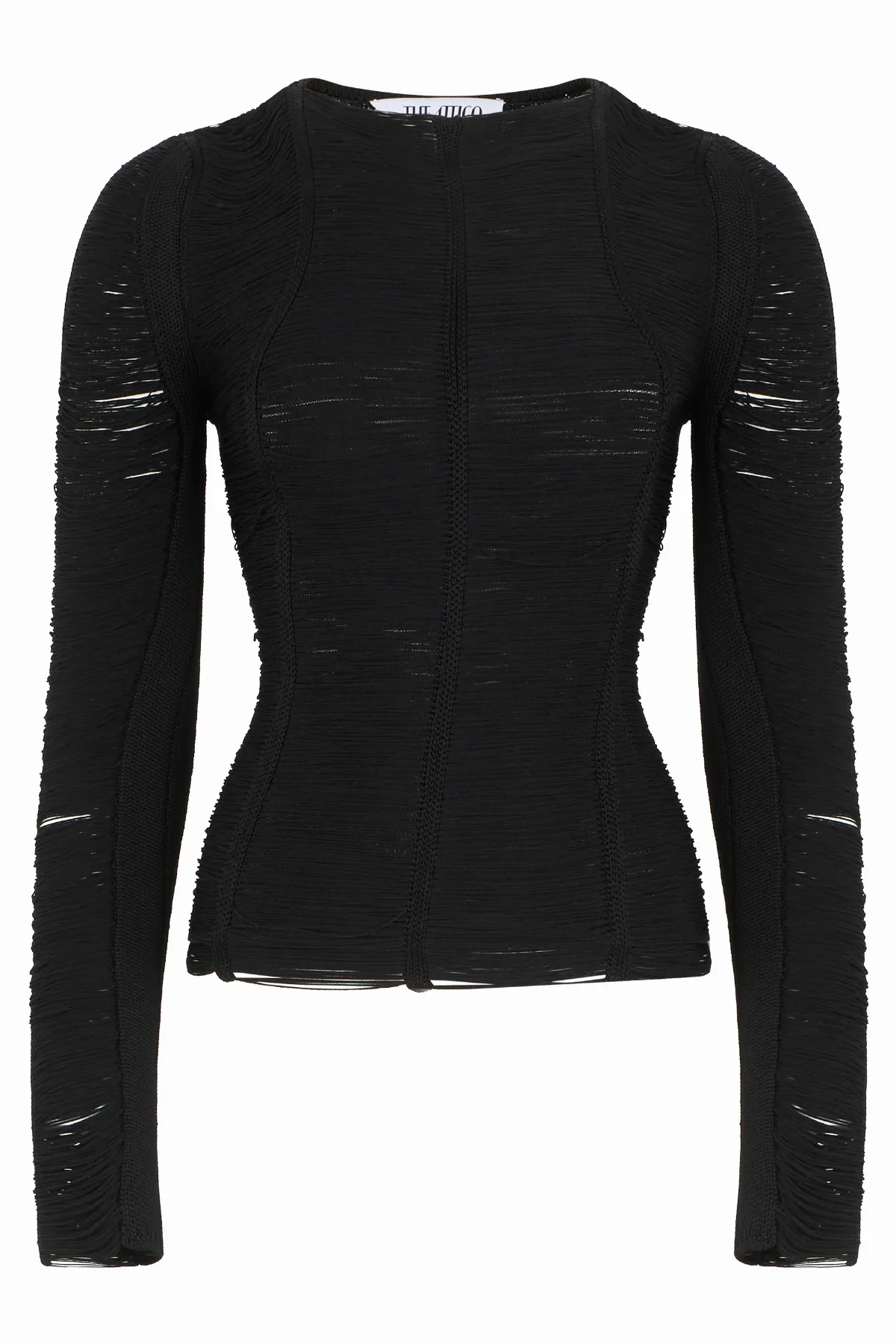 Fringe-Trimmed Viscose Blouse by The Attico