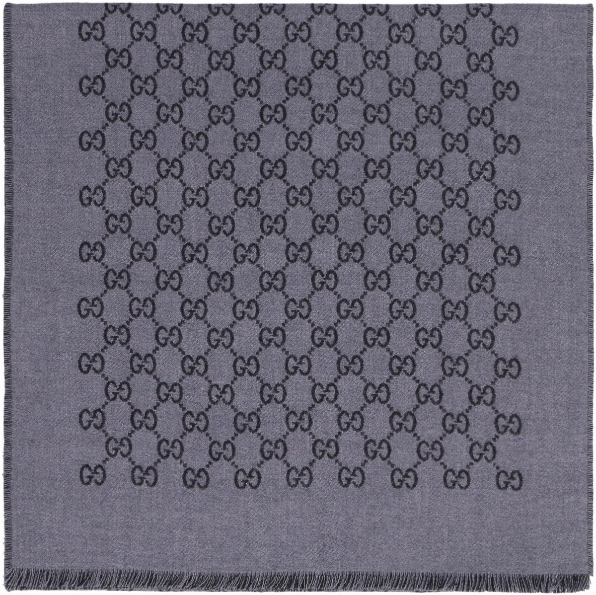 GG Jacquard Wool Scarf by Gucci