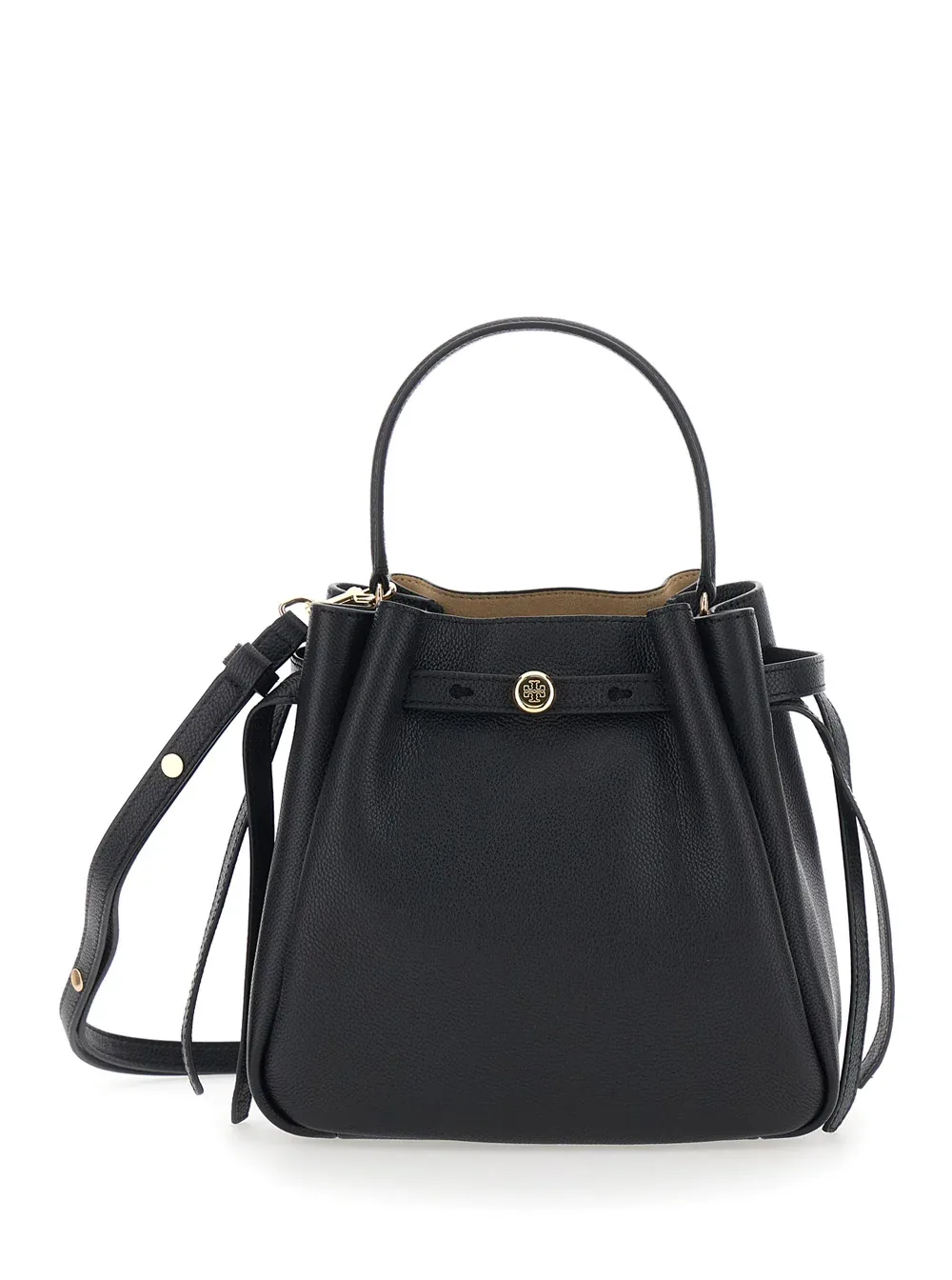 Grained Leather Bucket Bag by TORY BURCH
