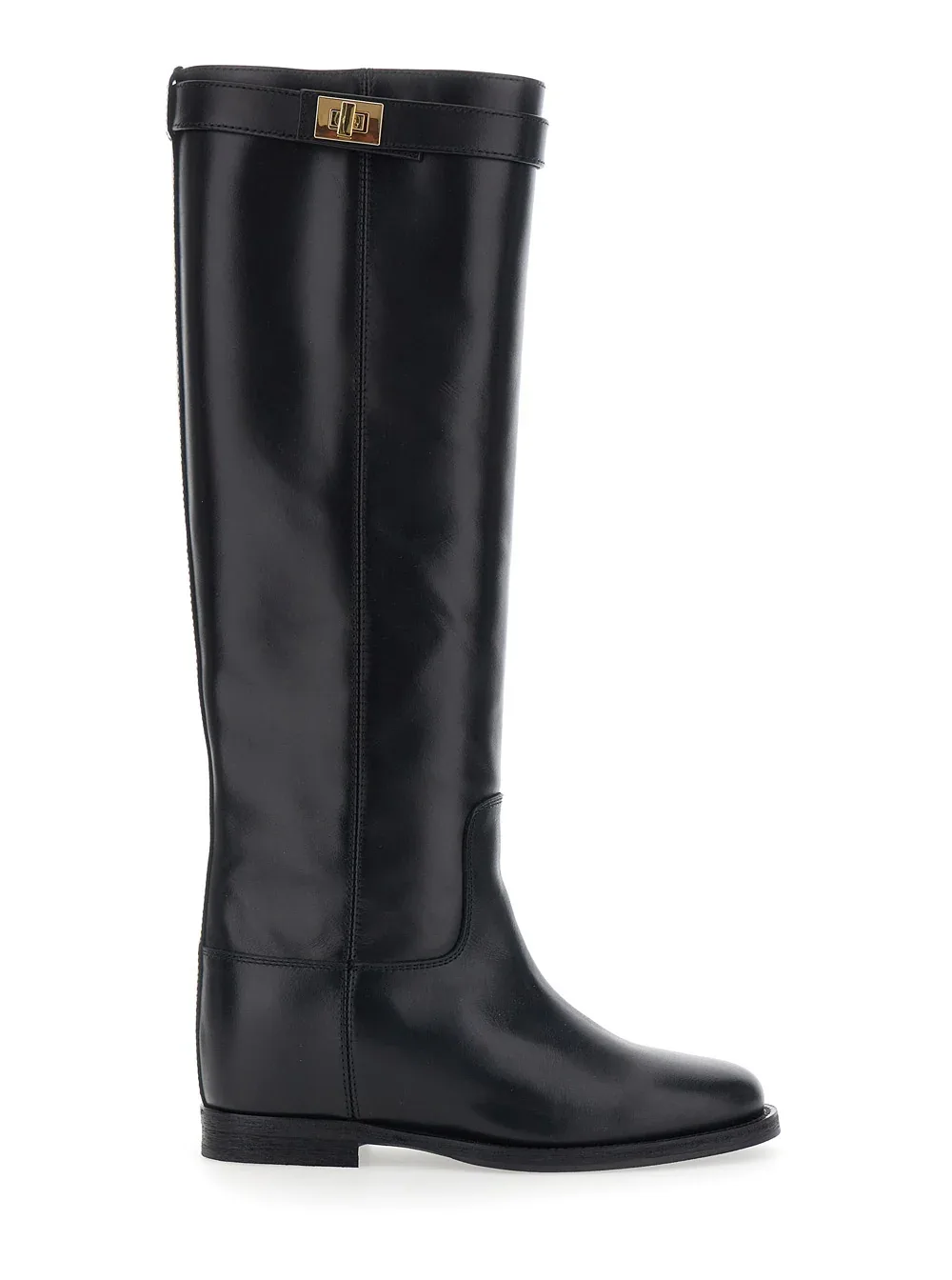 Smooth Leather Boot by Via Roma 15