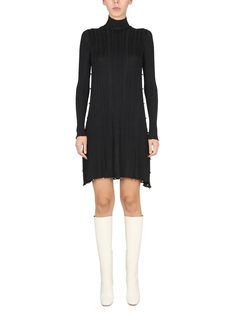 Pleated with Hand-Applied Beads Dress by Bottega Veneta