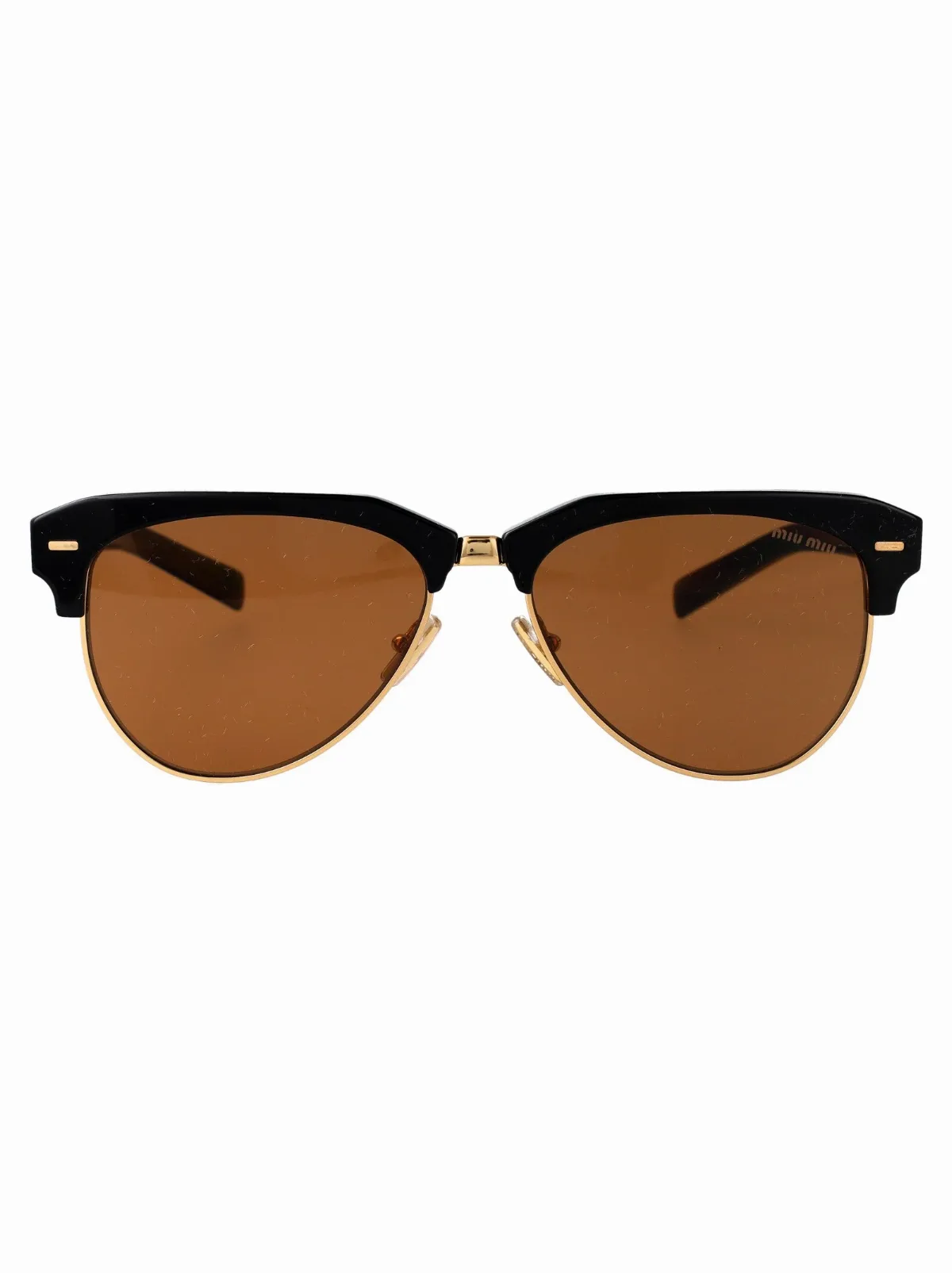 0MU Acetate Clubmaster Sunglasses by Miu Miu