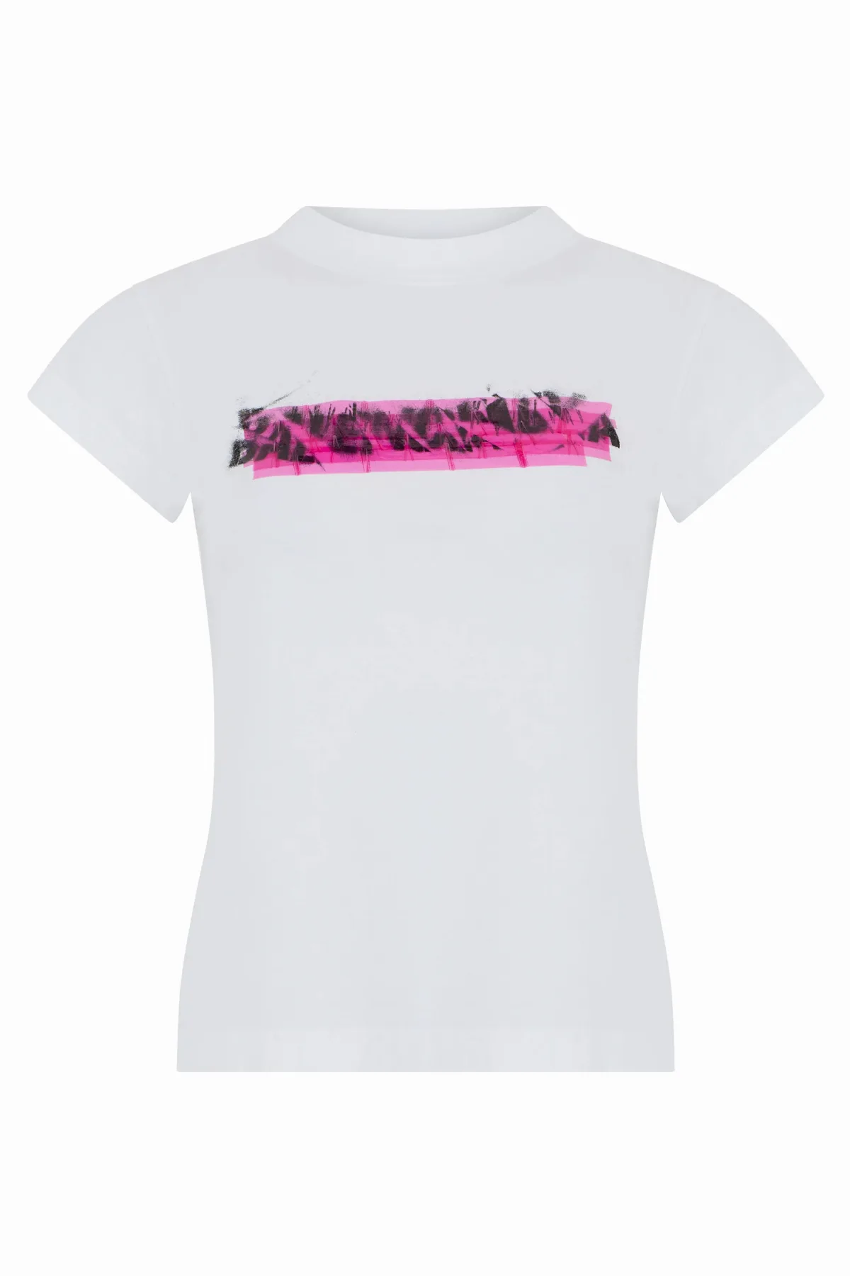 Graphic Print Cotton T-Shirt by Balenciaga